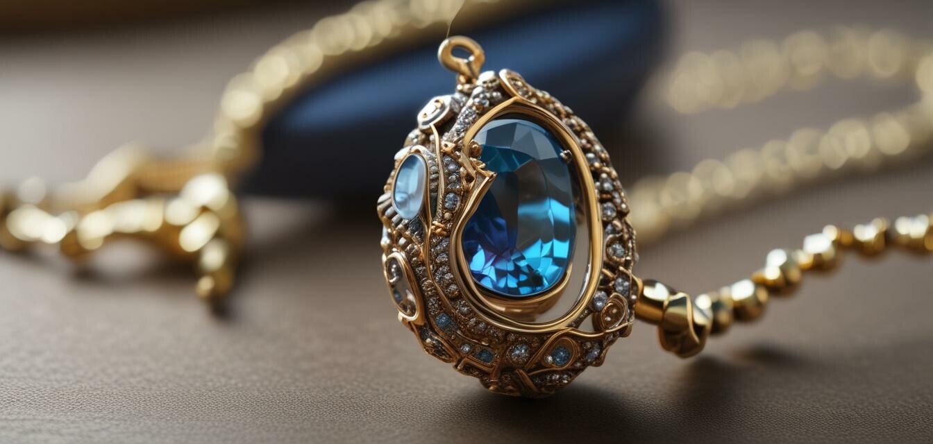 Gemstone phone charm example